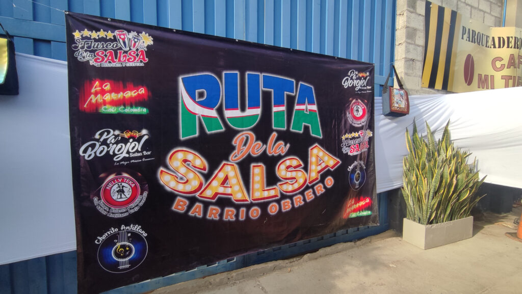 Ruta de la salsa del barrio Obrero